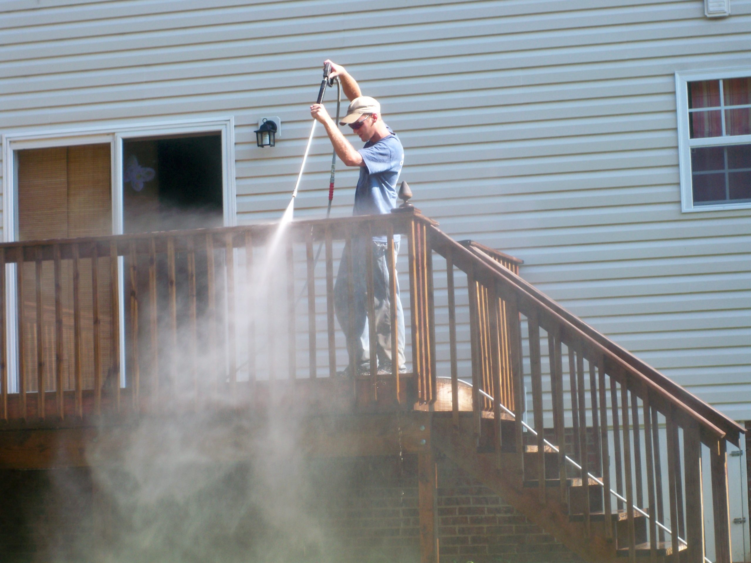 Deck Washing Deck Washing